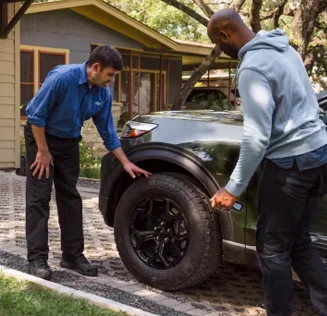 The Right Tires Ford Wheel