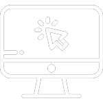 24/7 Online Scheduling Computer Icon