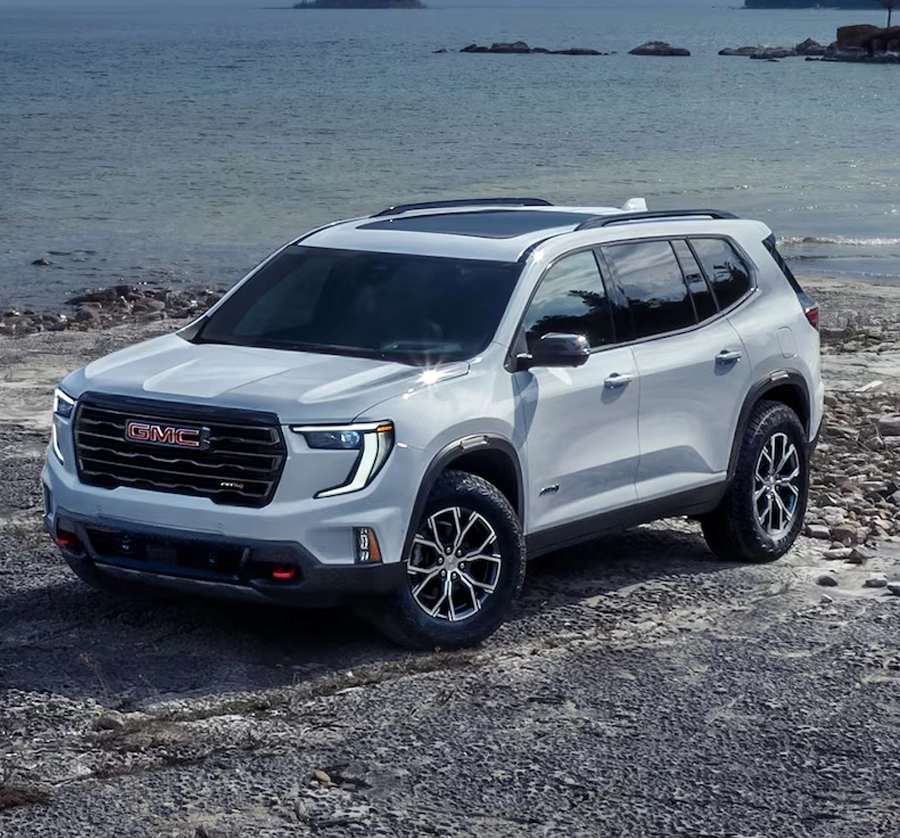GMC Acadia three-row SUV at Malouf GMC near Edison, NJ