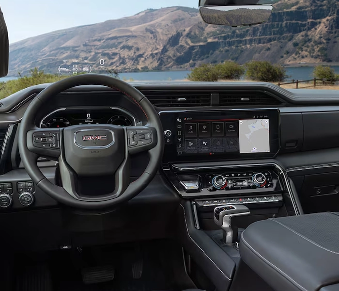 2026 GMC Sierra front dash