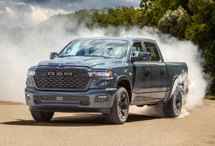 2026 Ram 1500 work truck at a Howard County job site