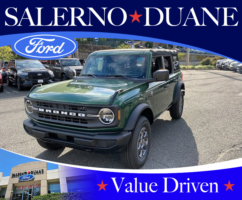 2025 Ford Bronco BIG BEND 2025 Ford Bronco BIG BEND for lease at Salerno Duane Ford