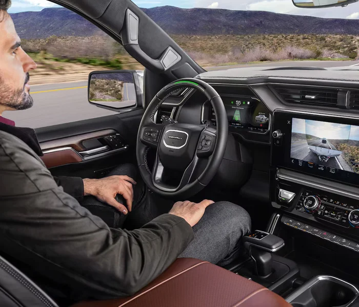 2026 GMC Sierra front dash