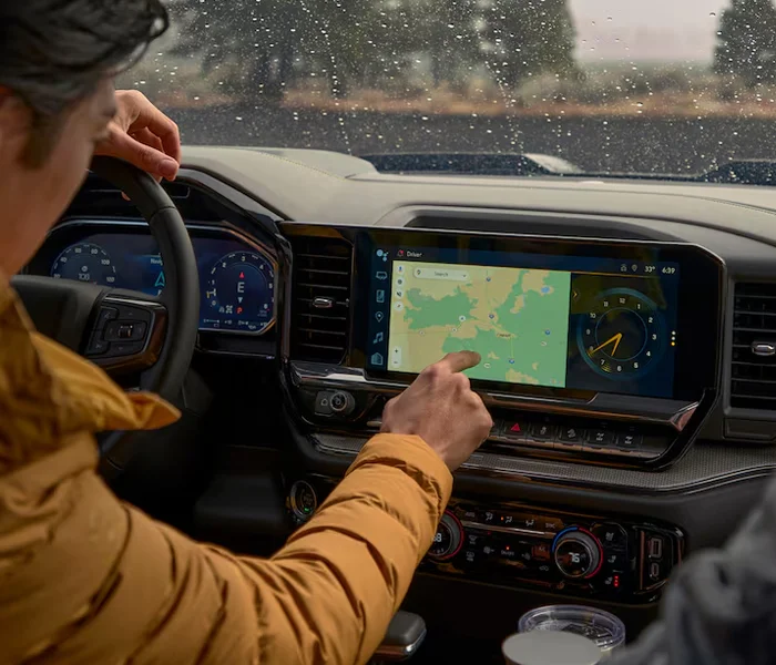 2026 Chevy Silverado front dash