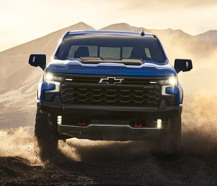 2026 Chevy Silverado front end