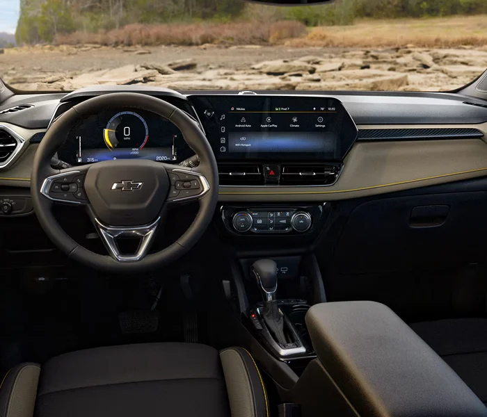 2026 Chevy Trailblazer front dash