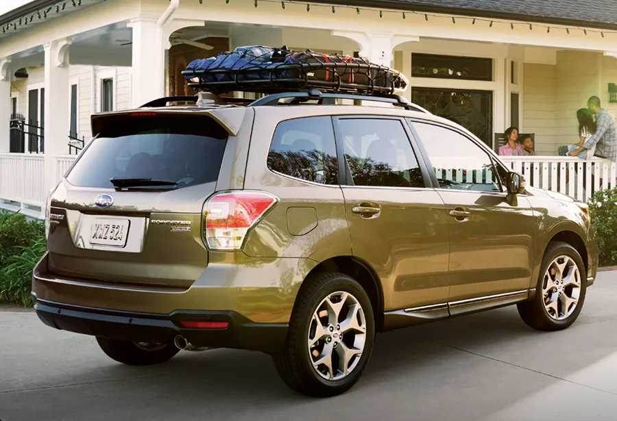 Subaru Forester in a driveway