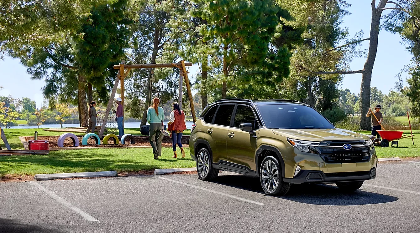 Subaru Forester at a park