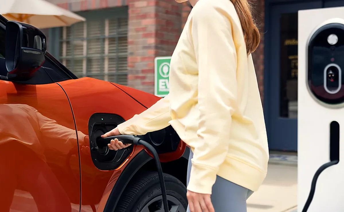 Charging Electric Subaru Vehicle