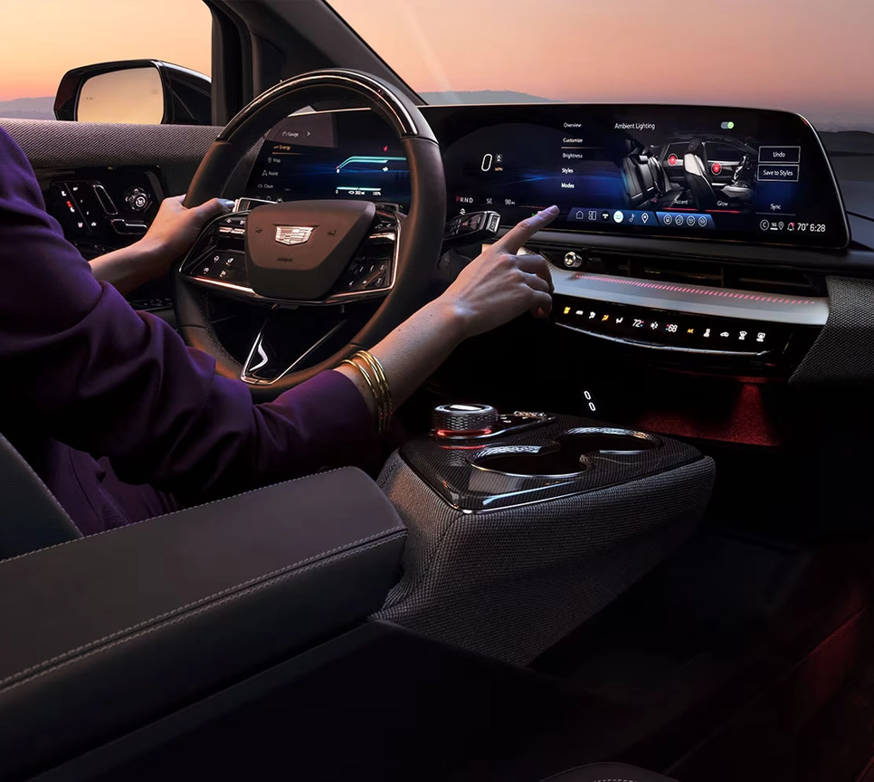 Cadillac OPTIQ interior