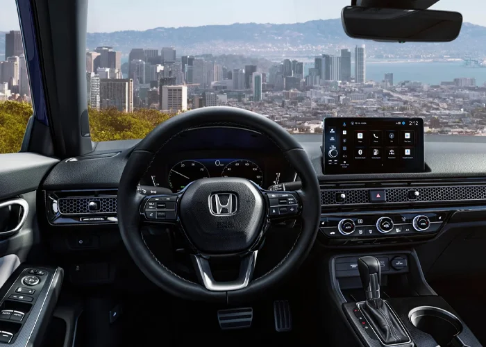Interior of 2026 Honda Civic