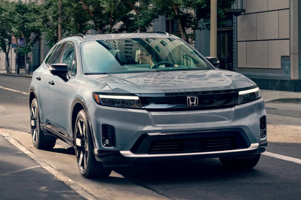Honda Prologue parked on the street