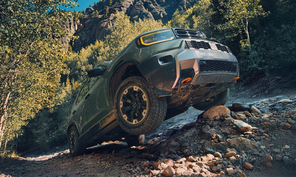 2026 Honda Passport Rock Climbing