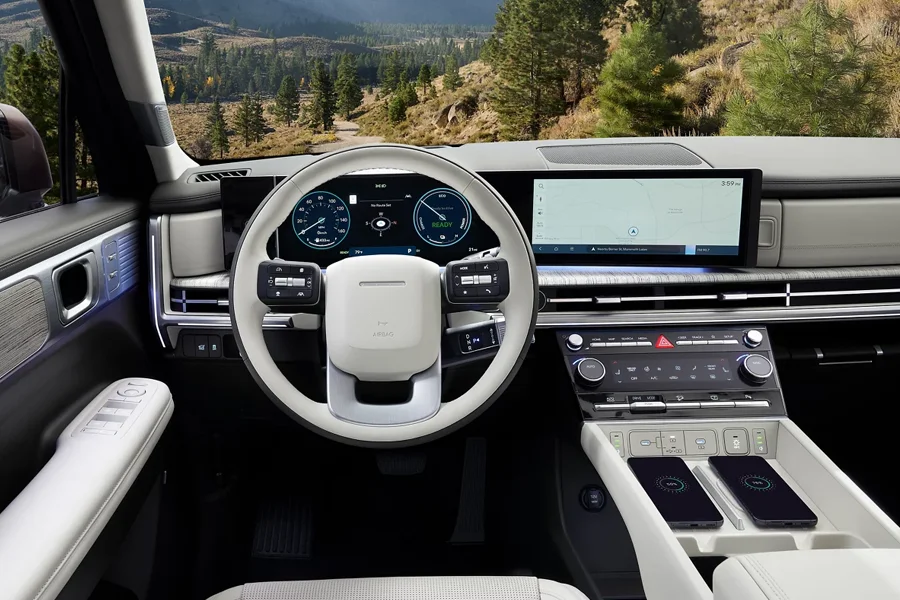Hyundai Santa Fe front seat