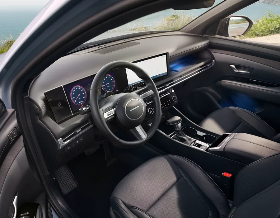 Hyundai Santa Cruz front seat