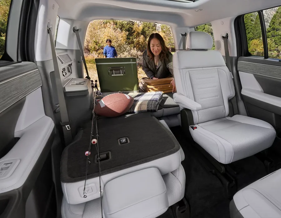 Hyundai Santa Fe back seat