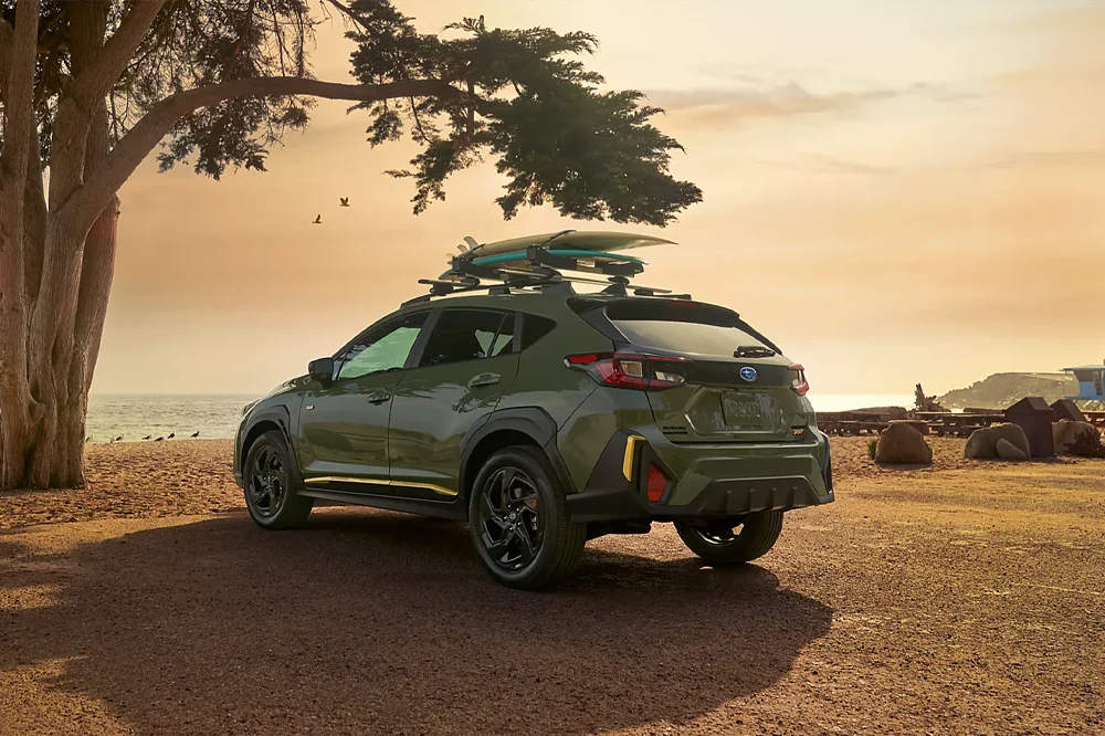 2026 Crosstrek Parked at Beach