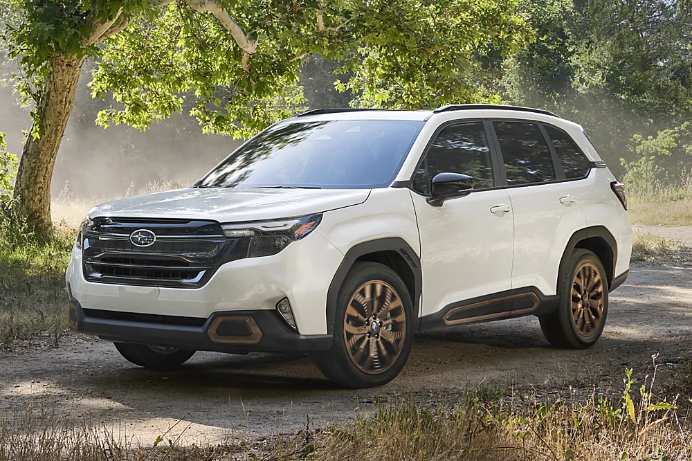 Font end of a Subaru Forester