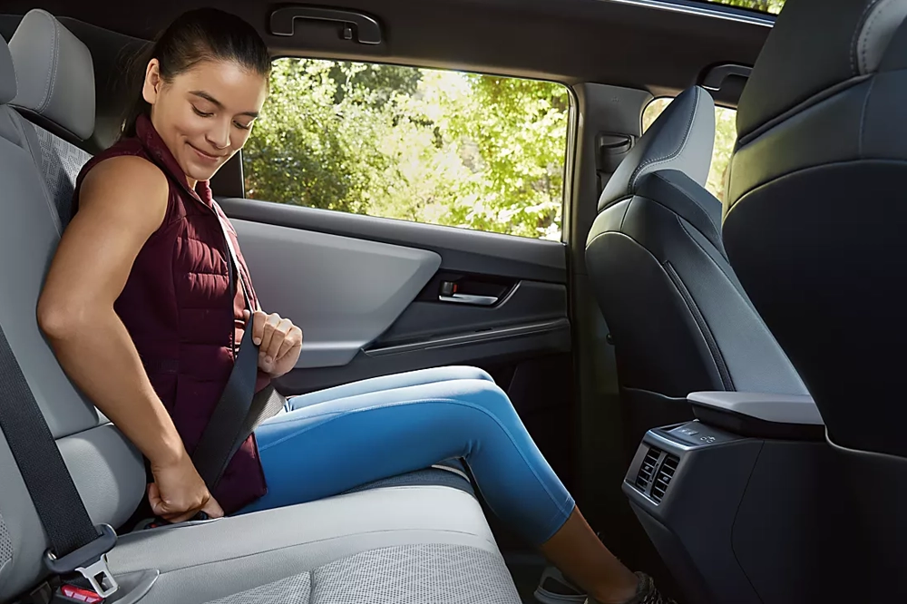 Subaru Solterra back seat