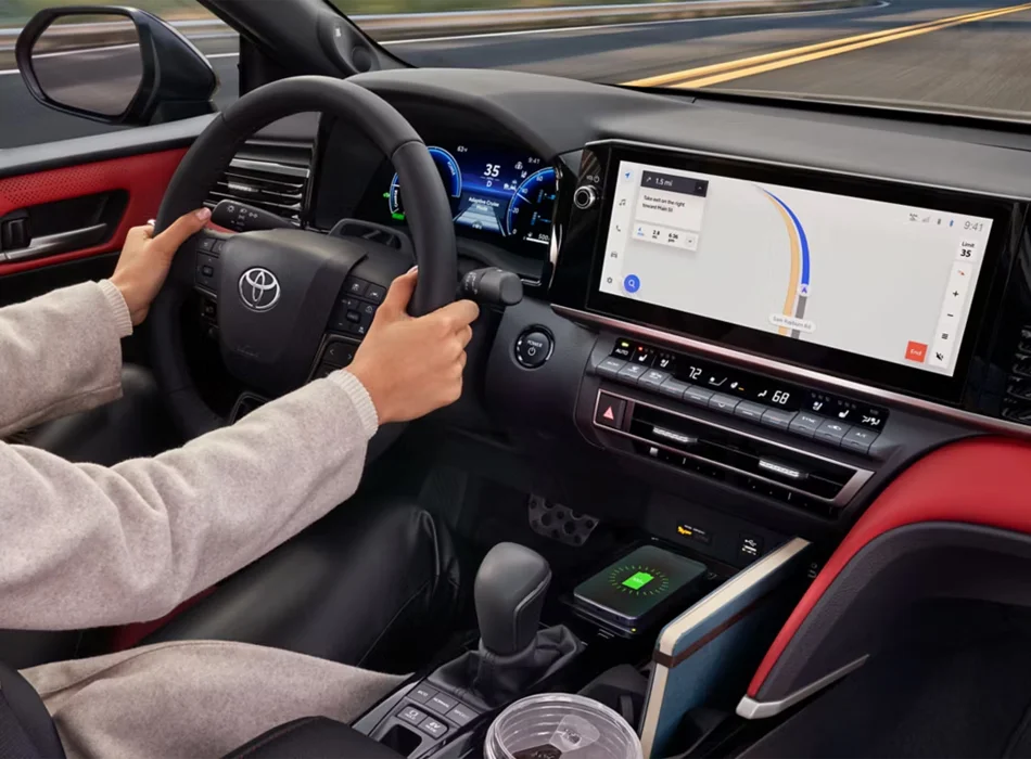 Interior of 2026 Toyota Camry