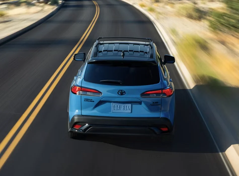 2026 Corolla Cross Back End