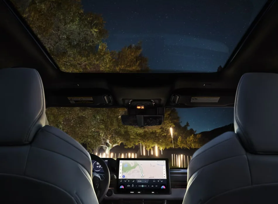Interior of 2026 Toyota bZ