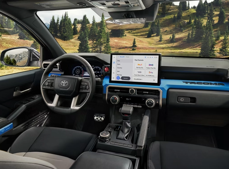 Interior of 2026 Toyota Tacoma