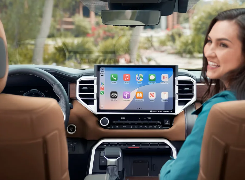 Interior of 2026 Toyota Tundra