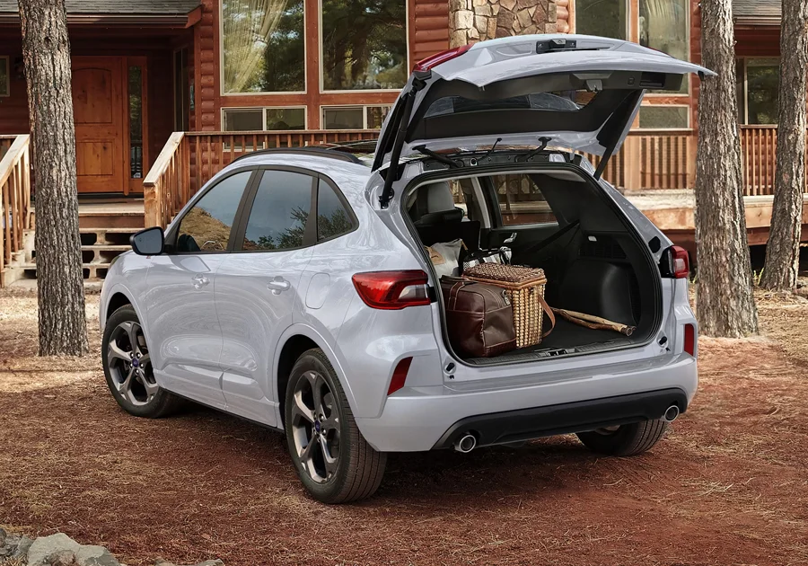 2026 Ford Escape with the lift gate open