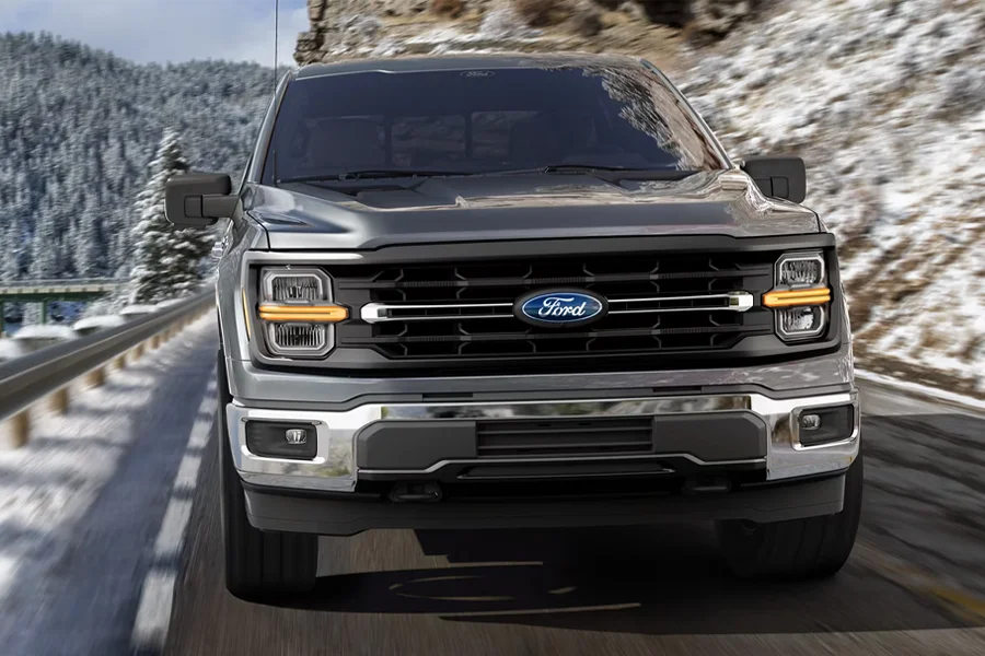 2026 Ford F-150 Driving On Mountain Highway