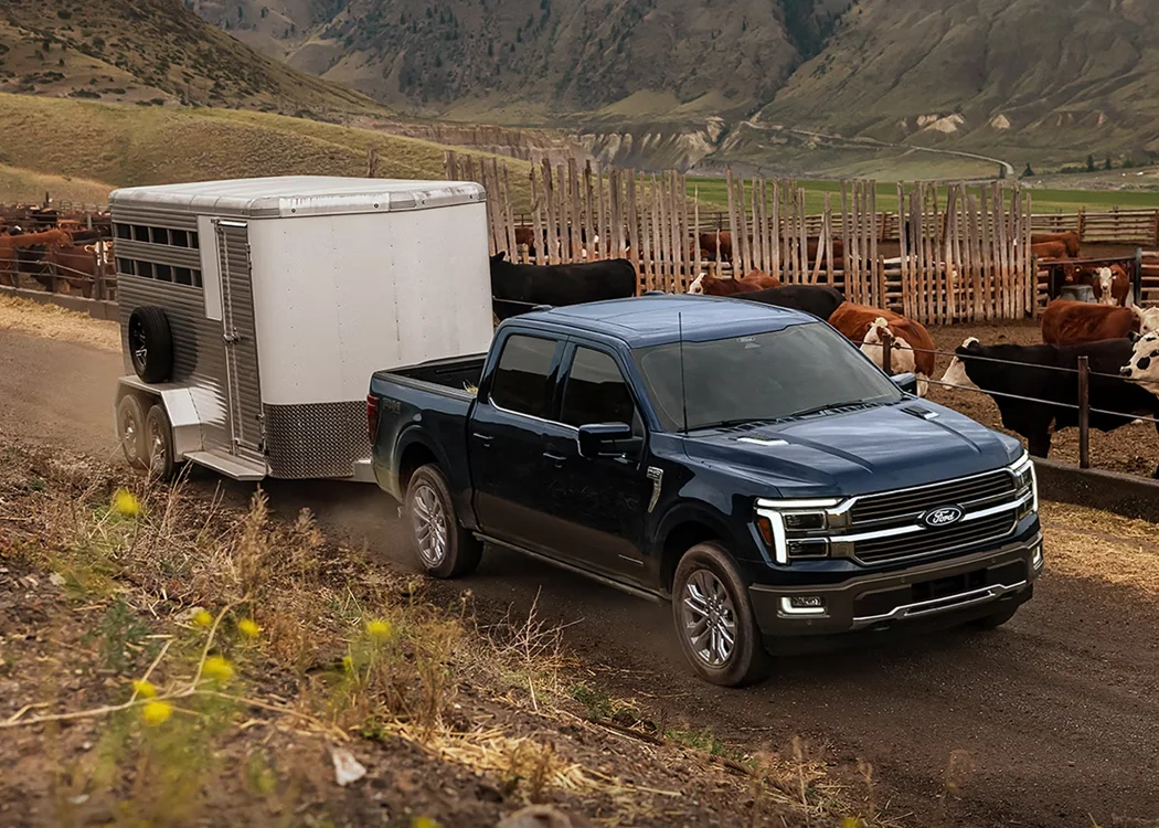 2026 Ford F-150 Driving Through Ranch