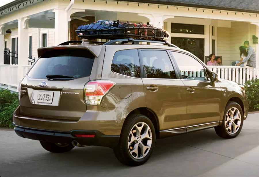 2018 Subaru Forester parked in a driveway