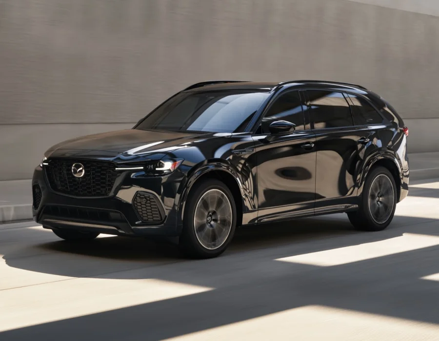 2026 CX-70 Driving Down Street