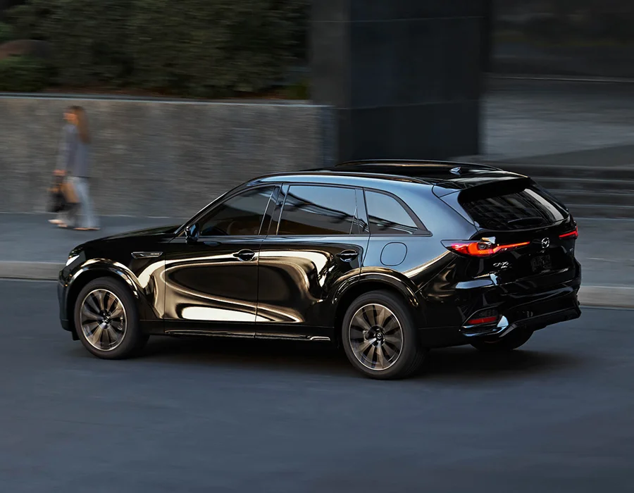 Side view of a Mazda CX-70