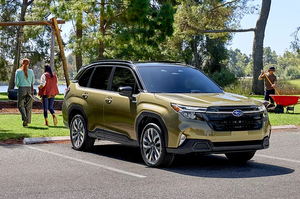 Subaru Forester Hybrid in a parking lot