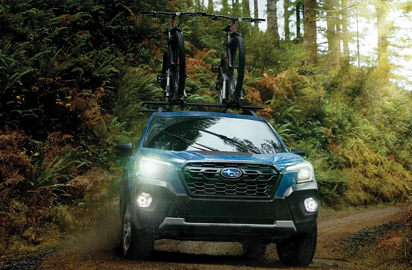 Forester With Bike Rack