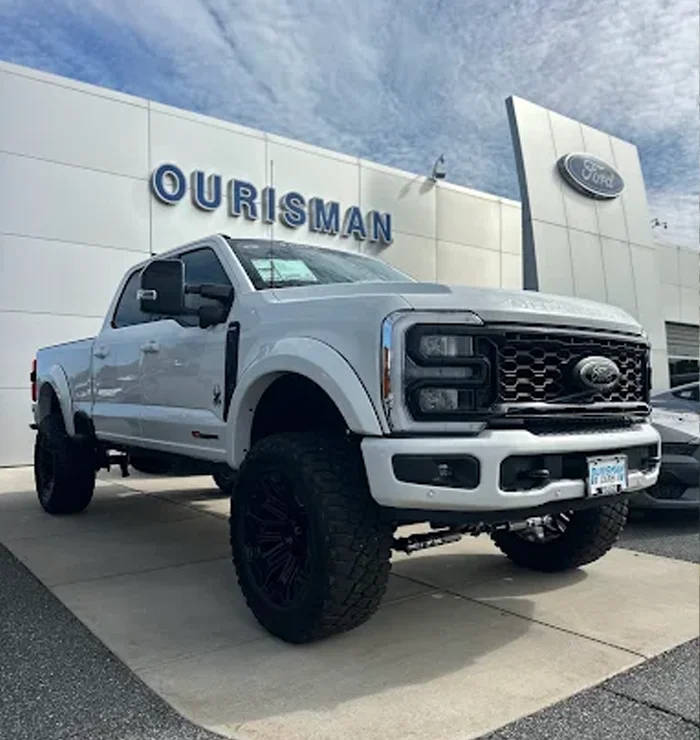 Ford Super Duty for work Ford Super Duty dual rear wheel work truck at Ourisman Tri-State Ford