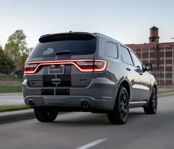2027 Dodge Durango towing a trailer