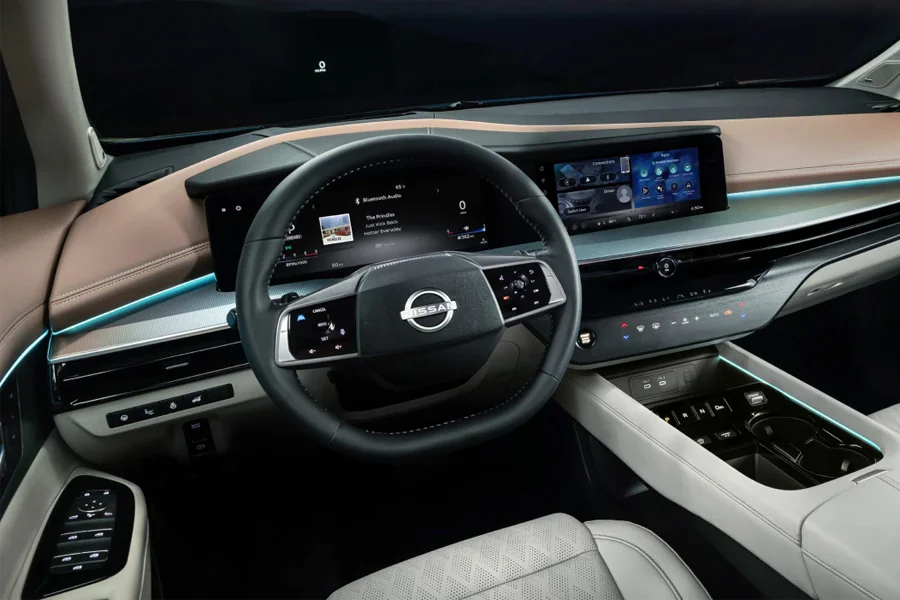 Interior of 2025 Nissan Murano