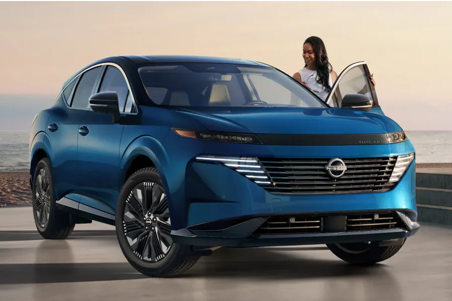 Woman Entering New 2025 Nissan Murano