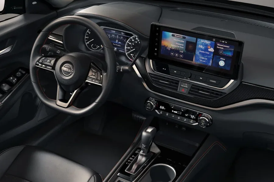 Interior of 2025 Nissan Altima