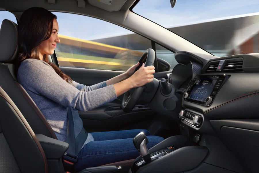 Interior of 2025 Nissan Versa