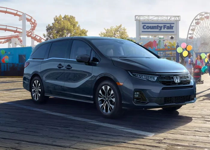 2026 Odyssey parked near fair