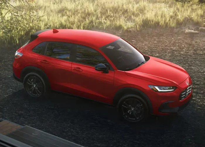 Honda HR-V Driving Down Dirt Road