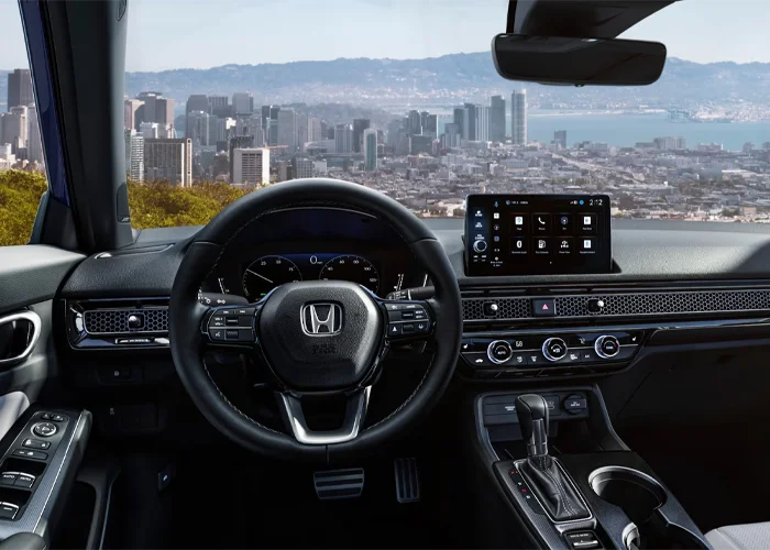 Honda Civic front dash