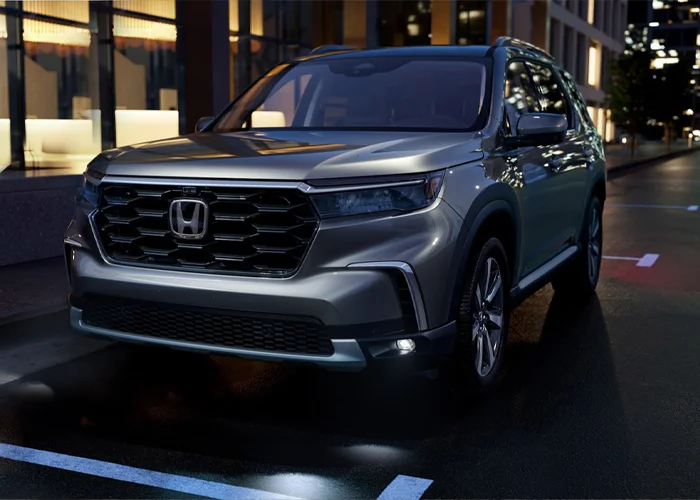 2025 Pilot Parked on Steet