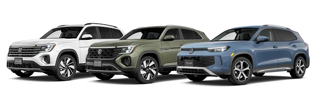 2026 Volkswagen Atlas, Atlas Cross Sport, and Tiguan