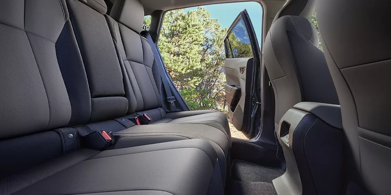 Newly standard rear-seat side airbags